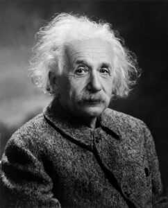 (war's nie:) Albert Einstein